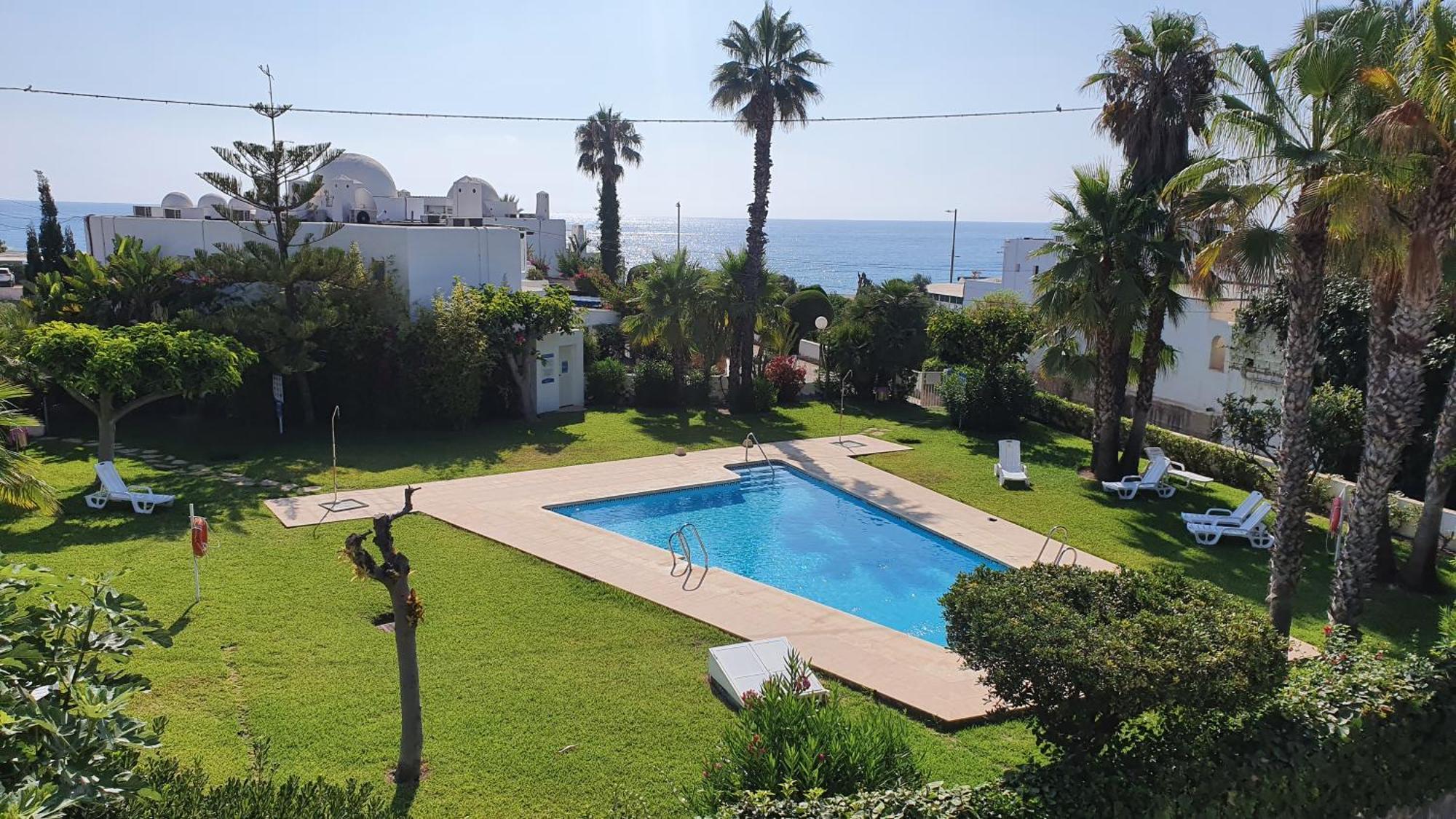 Neptunito: Primera Linea Con Piscina Mojácar Exterior photo